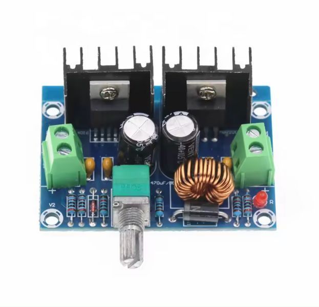 Понижуючий перетворювач XH-M401 4-40V 8A 200W PB4710 фото