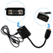 Адаптер HDMI на VGA с AUX 3.5 мм Full HD 25 см черный MK3061 фото 4