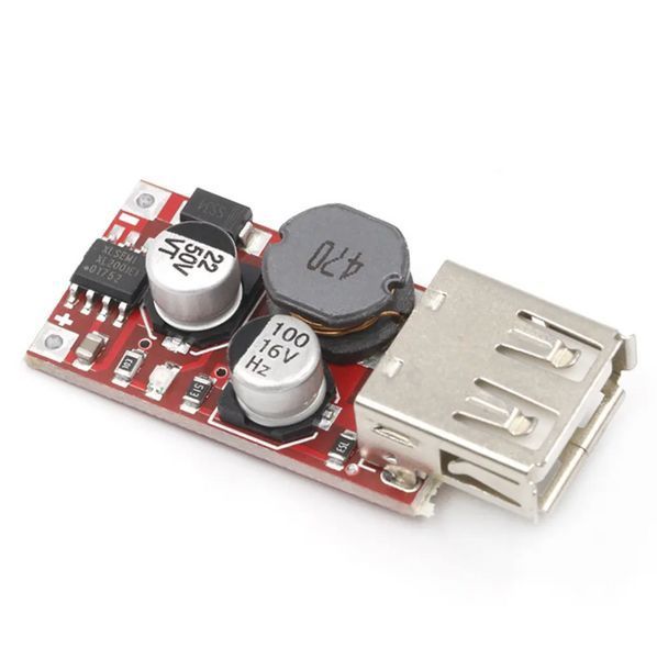 Понижающий DC-DC преобразователь 6&ndash;24V 5V 3A с USB MK2559 фото