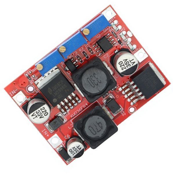 Понижуючо-підвищуючий перетворювач LM2596 XL6019 4-35V до 1.25-25V 3A MK3011 фото