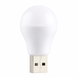 USB LED лампа груша 1W холодный белый MK2424 фото 1