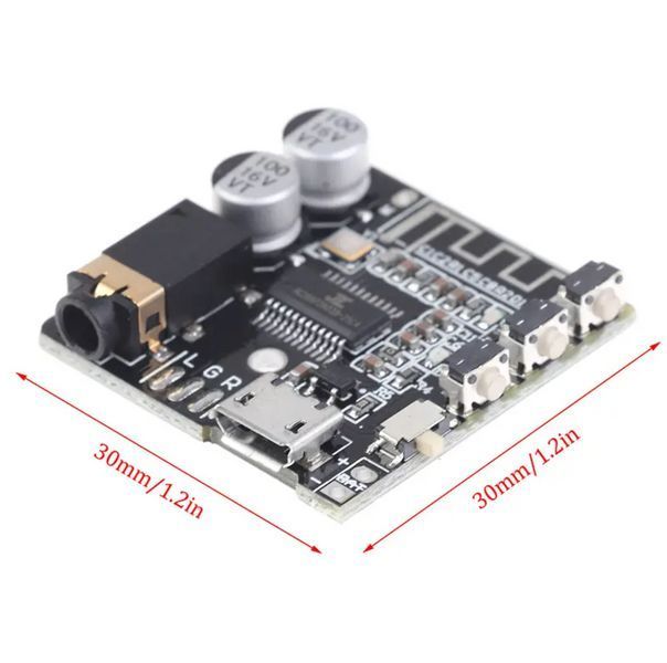 Bluetooth аудиомодуль XFW-314-V2.0 5.0 AUX кнопки MK2421 фото