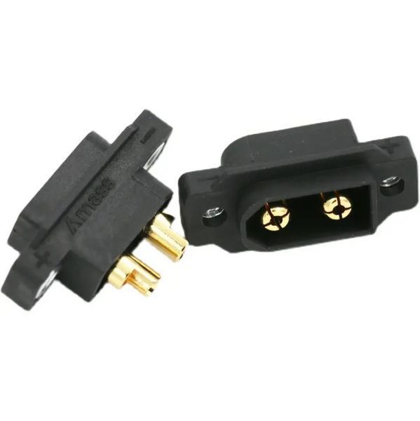 Розʼєм XT60EW Male Amass чорний MK2500 фото