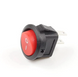 Выключатель KCD11 2pin 3A 250V ON-OFF клуглая красная MK2360 фото 1