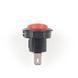 Выключатель KCD11 2pin 3A 250V ON-OFF клуглая красная MK2360 фото 2
