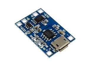 Контроллер заряда TP4056 Micro USB 1A для Li-Ion с защитой MK2315 фото