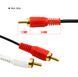 Кабель 2xRCA - 2xRCA 3 м позолоченный MK2915 фото 4