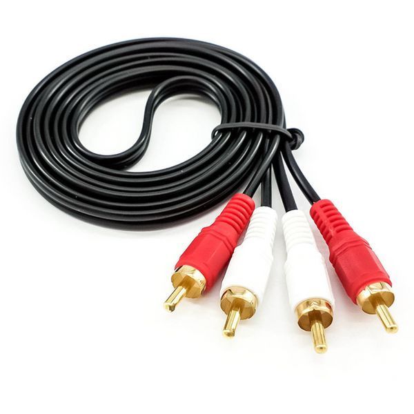 Кабель 2xRCA - 2xRCA 1.5 м позолочений MK2914 фото