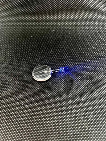 LED светодиод 5мм синий 3V прозрачная линза MK2343 фото