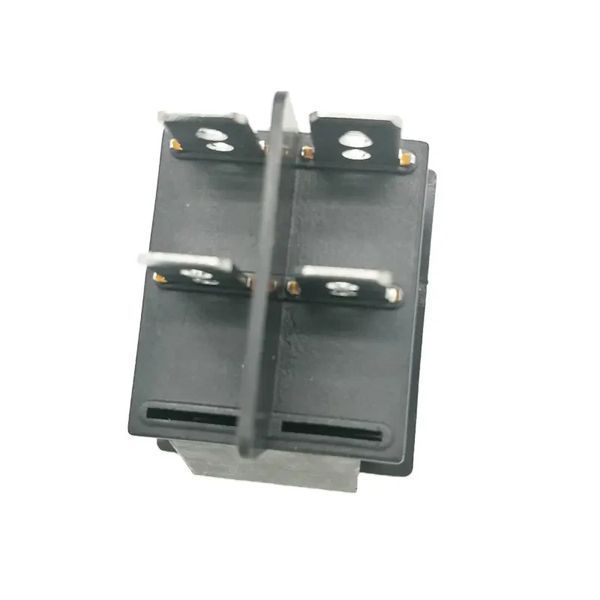 Вимикач KCD4 4pin 16A 250V чорний MK2311 фото
