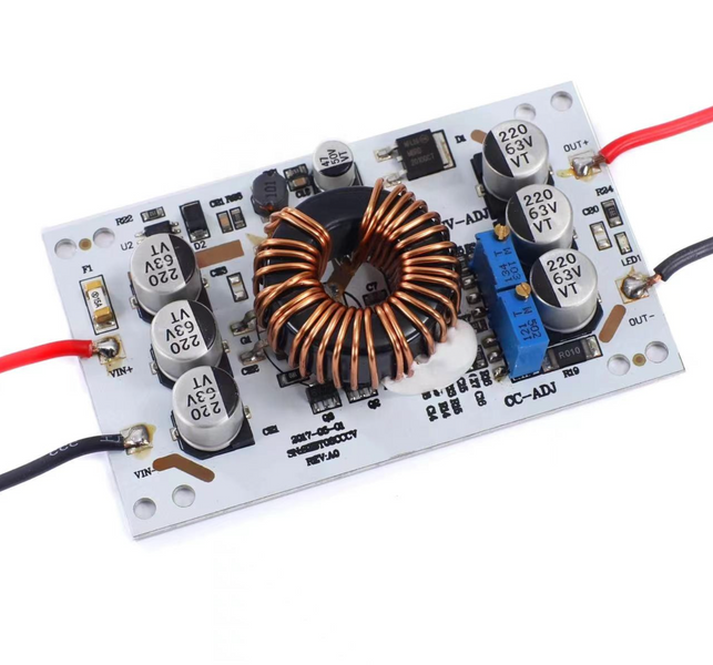 Підвищуючий DC-DC перетворювач 600W 10A MK3104 фото