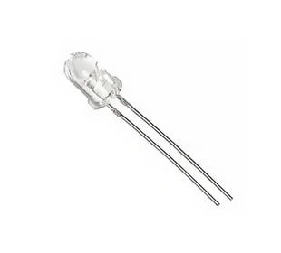 LED светодиод 5мм желтый 3V прозрачная линза MK2301 фото