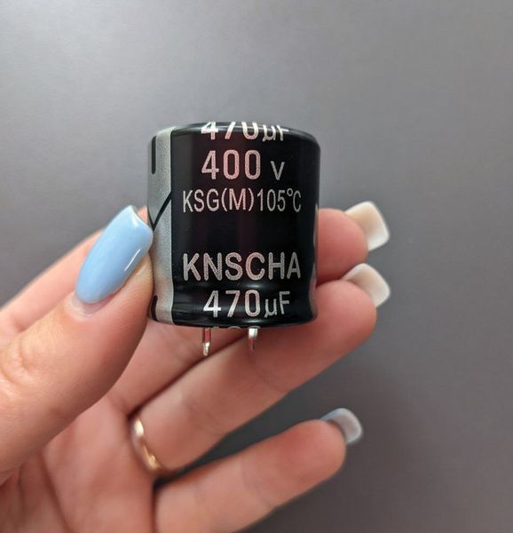 Конденсатор KNSCHA 470&micro;F 400V 105&deg;C 30&times;32мм MK2875 фото
