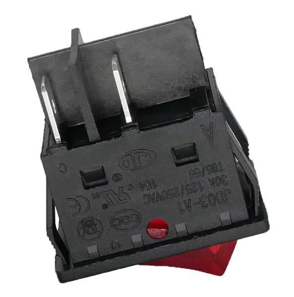 Выключатель JD03-A1 4pin 30A 250V ON-OFF LED MK2662 фото