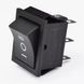 Вимикач KCD4 6pin 16A 250V ON-OFF-ON чорна MK2546 фото 1