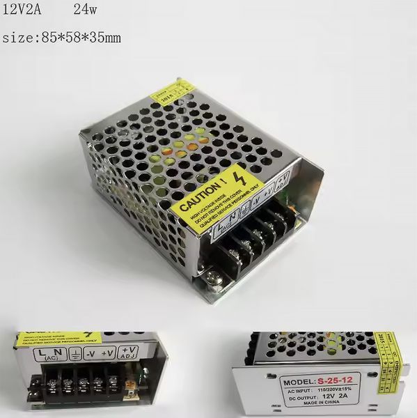 Блок питания S-25-12 12V 2A 24W MK2684 фото