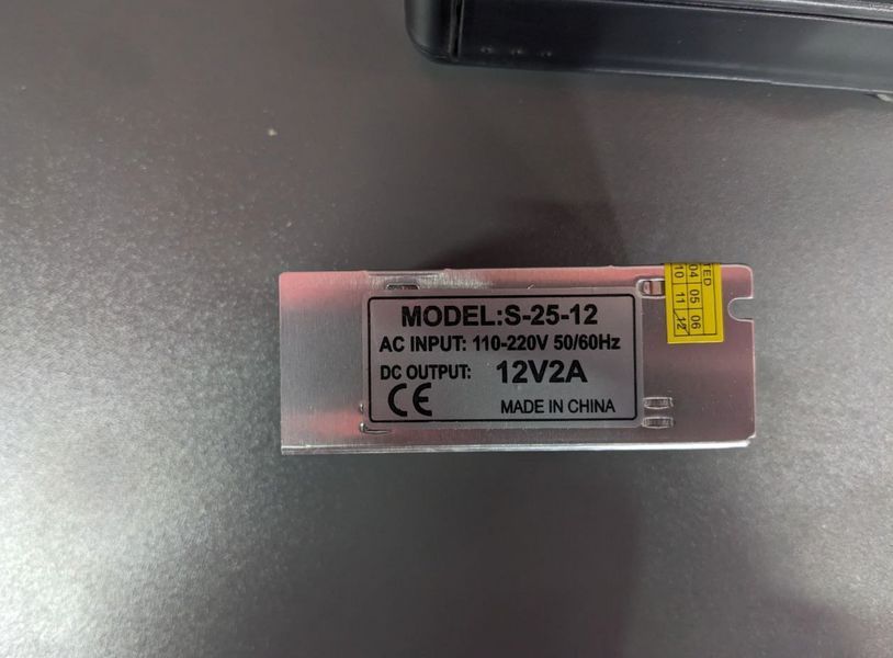 Блок питания S-25-12 12V 2A 24W MK2684 фото