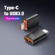 Переходник USB-A Male на USB-C Female 10A MK2451 фото 3