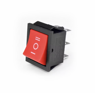 Выключатель KCD1 6pin 6A 250V ON-OFF-ON MK2708 фото