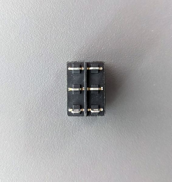 Выключатель KCD1 6pin 6A 250V ON-OFF-ON MK2708 фото