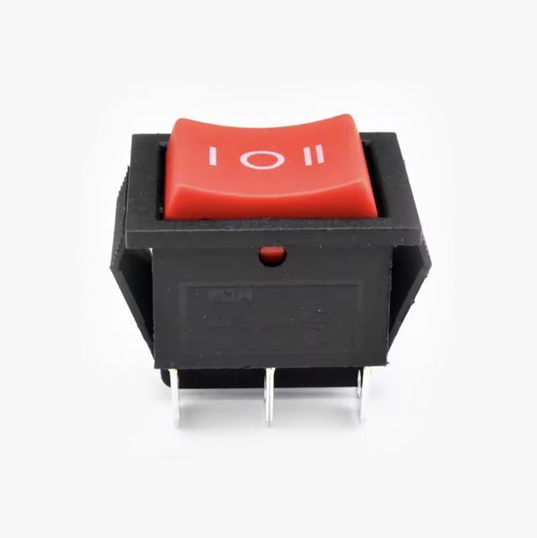 Выключатель KCD1 6pin 6A 250V ON-OFF-ON MK2708 фото