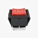 Выключатель KCD1 6pin 6A 250V ON-OFF-ON MK2708 фото 2