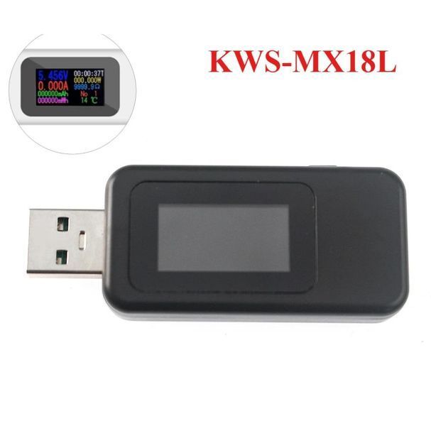 USB тестер KEWEISI KWS-MX18L 4-30V 6.5A MK2992 фото