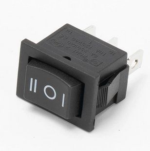 Выключатель KCD1 3pin 6A 250V ON-OFF-ON MK2553 фото