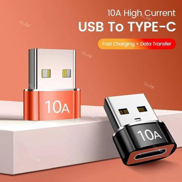 Переходник USB-C Female на USB-A Male 10A MK2429 фото