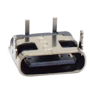 USB Type-C гнездо 2pin THT вертикальное MK3099 фото