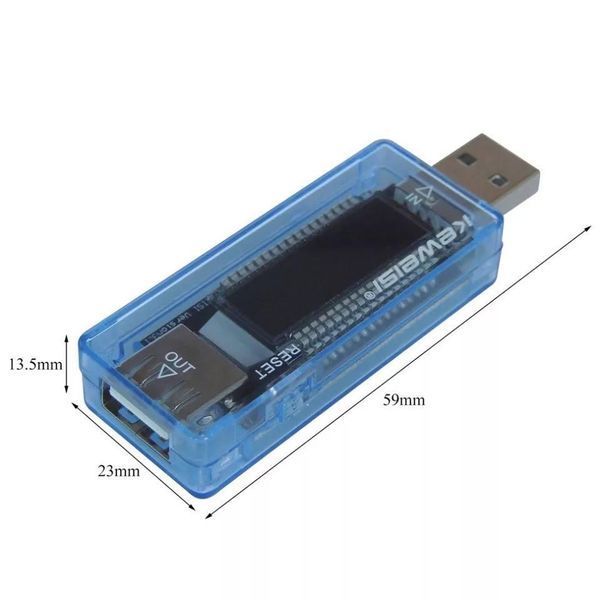 USB тестер KWS-V20 5-20V 0-3.3A MK2319 фото