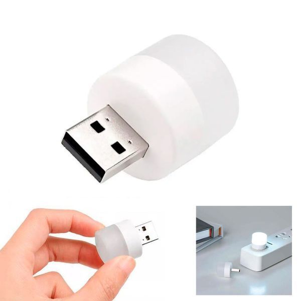 USB LED лампа 1W холодный белый MK2329 фото