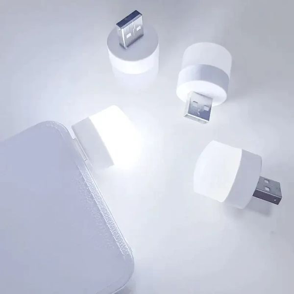USB LED лампа 1W холодный белый MK2329 фото
