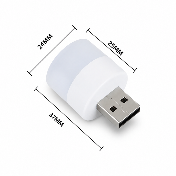 USB LED лампа 1W тёплый белый MK2330 фото