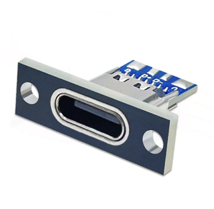 USB Type-C гнездо 4pin на плате MK3093 фото