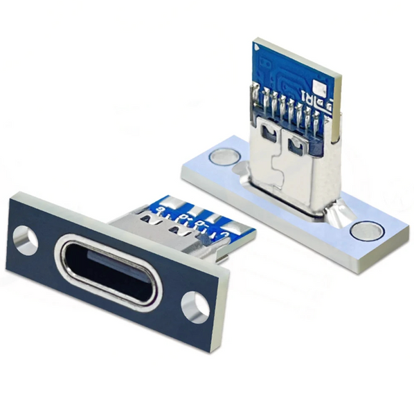 USB Type-C гнездо 4pin на плате MK3093 фото