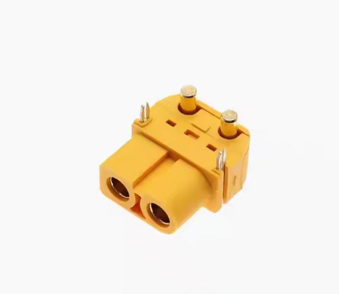 Розʼєм XT60PW-F Amass кутовий жовтий MK2892 фото
