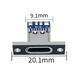 USB Type-C гнездо 4pin на плате MK3093 фото 3