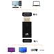 Активный переходник DisplayPort на HDMI 4K 30Hz черный MK3072 фото 2