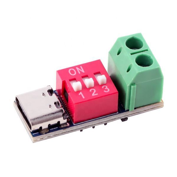 USB-C PD QC Trigger 5-20V кнопка MK3017 фото