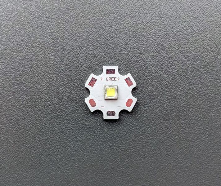 LED светодиод CREE XM-L2 10W холодный белый 20мм PB4753 фото