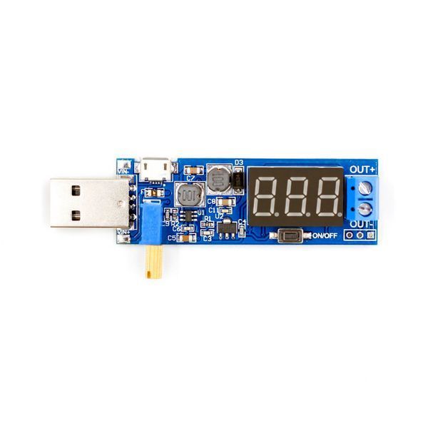 Понижуючо-підвищуючий перетворювач HW-132 XY-UP USB MK3012 фото