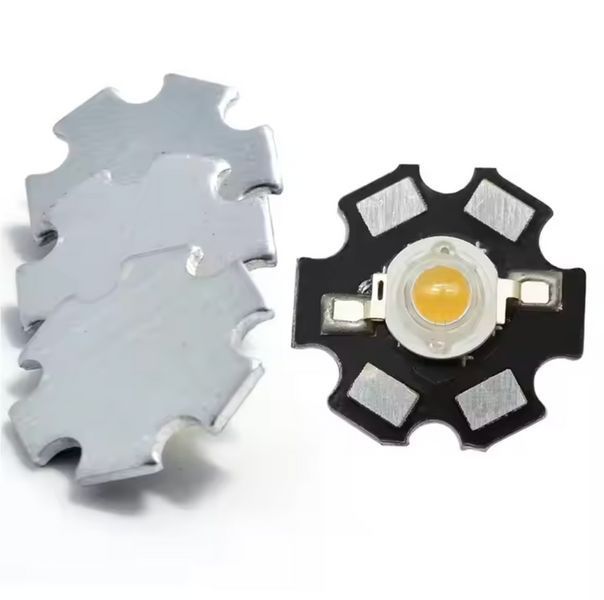 LED світлодіод 3W холодний білий 20мм MK2697 фото